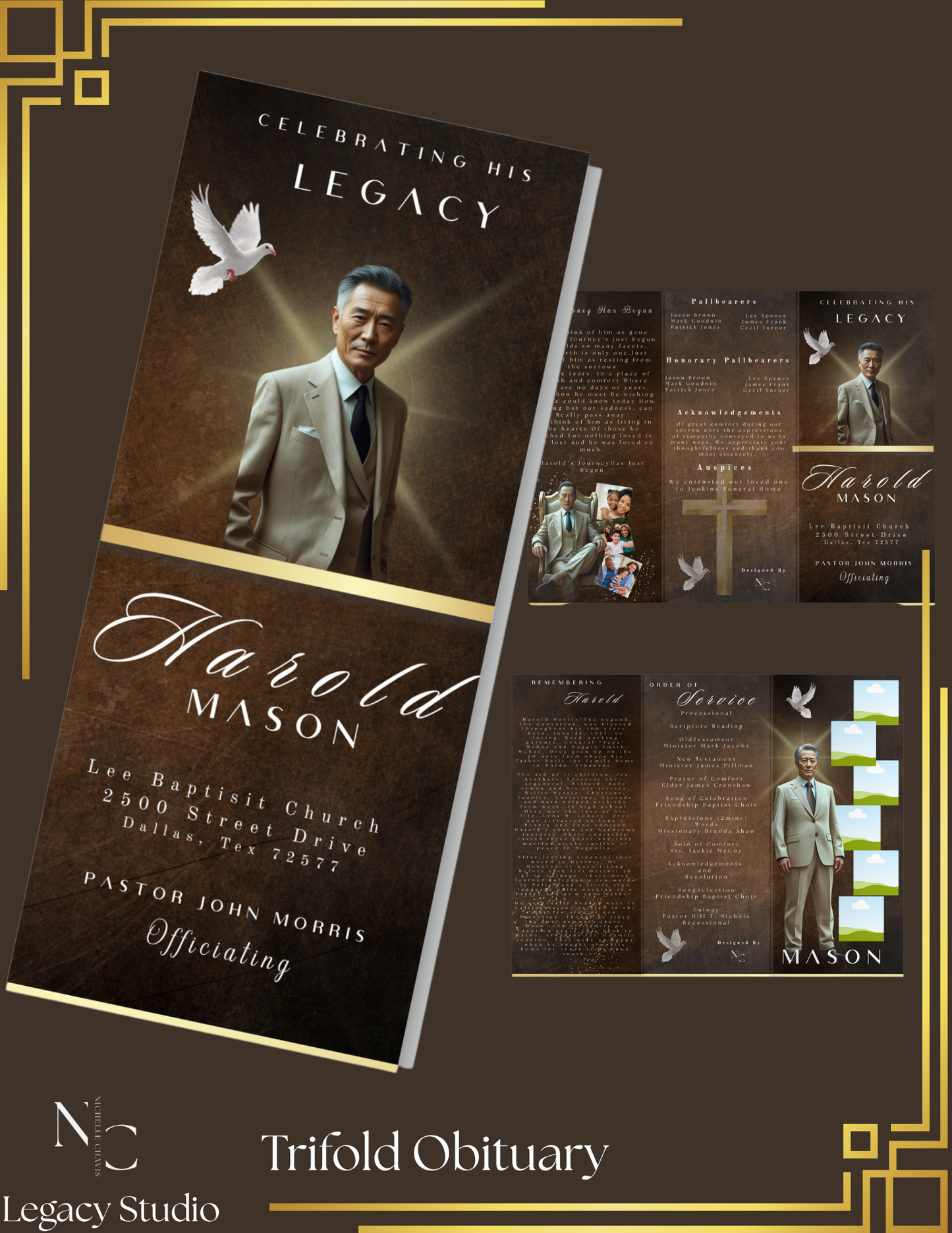 Legacy Studio - Obituary Design Retainer Fee and Consultation