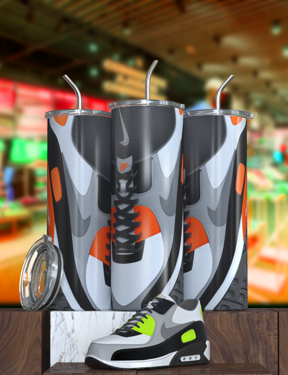 Sneaker Max Skinny 20oz Tumblers