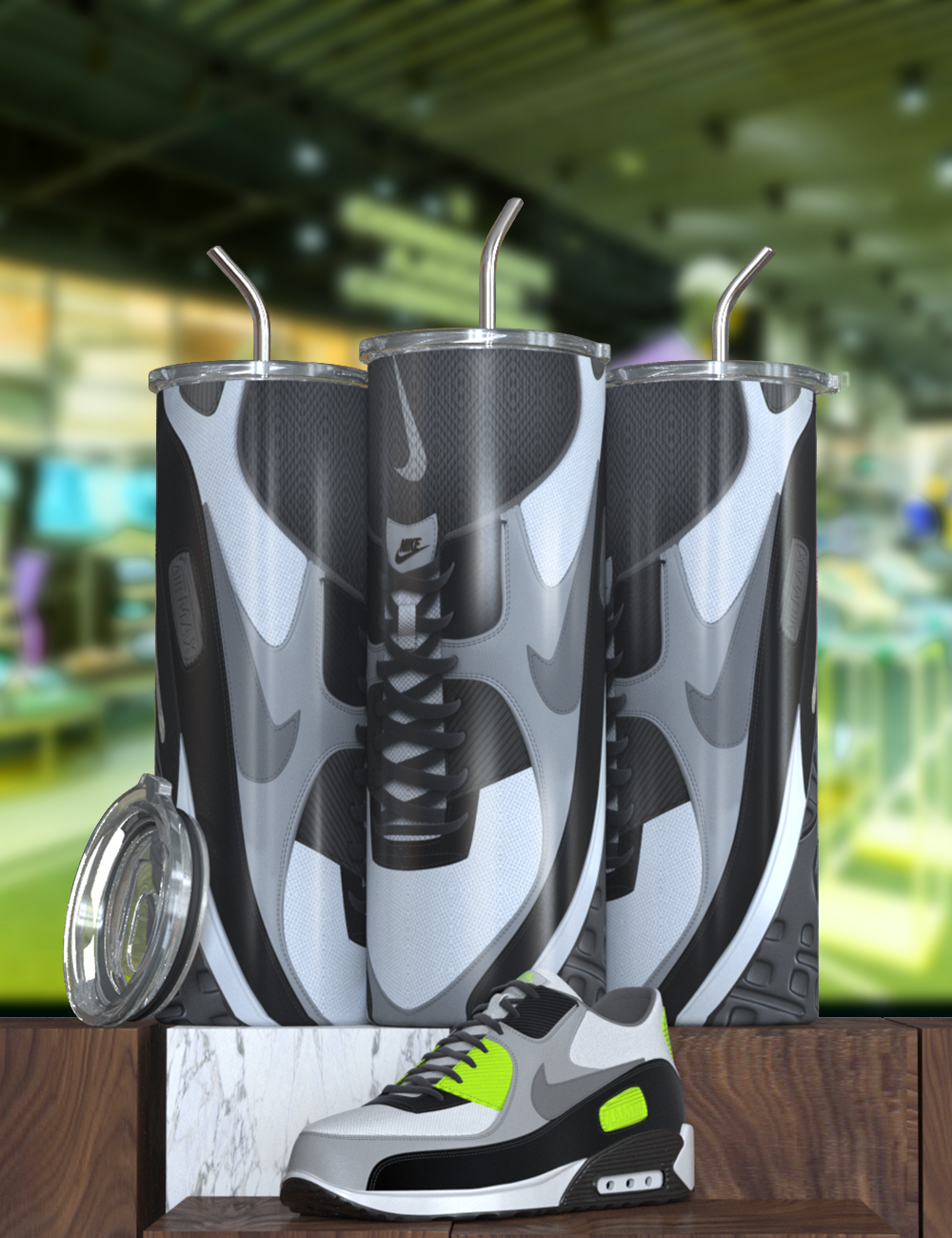 Sneaker Max Skinny 20oz Tumblers