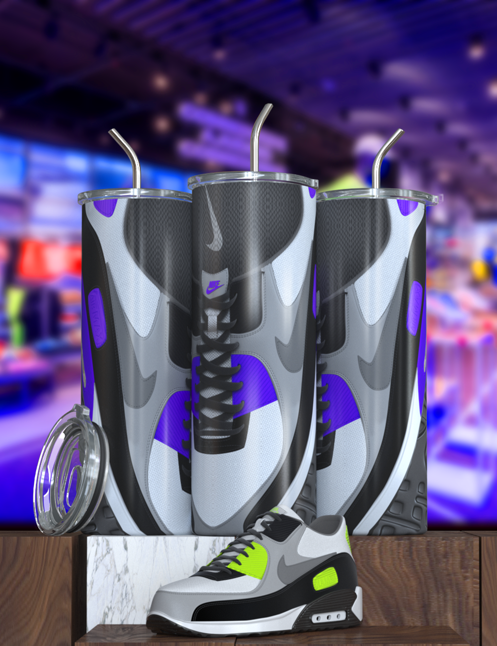 Sneaker Max Skinny 20oz Tumblers