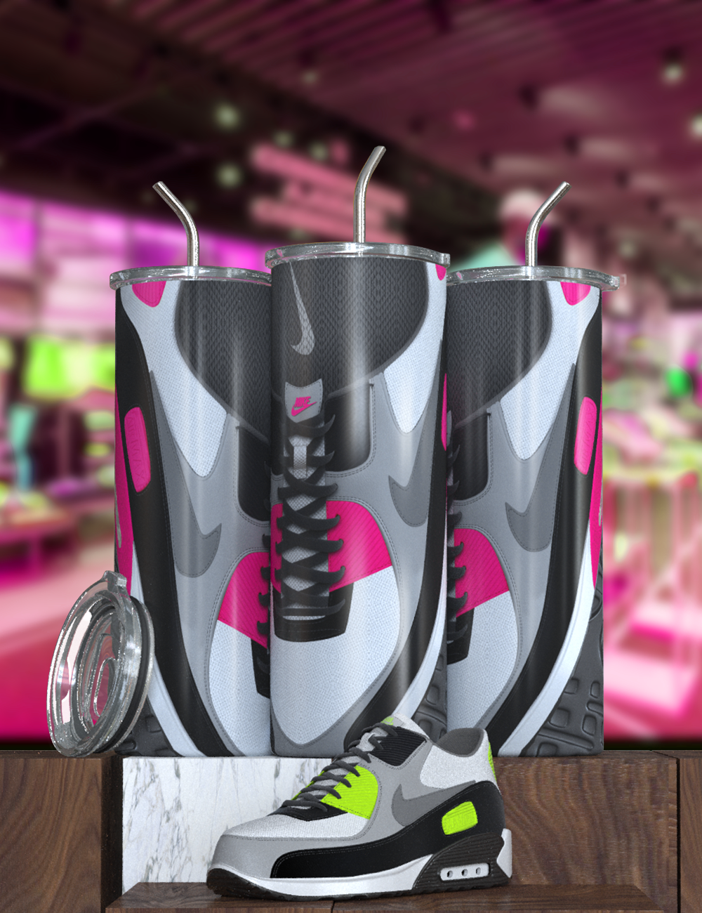 Sneaker Max Skinny 20oz Tumblers