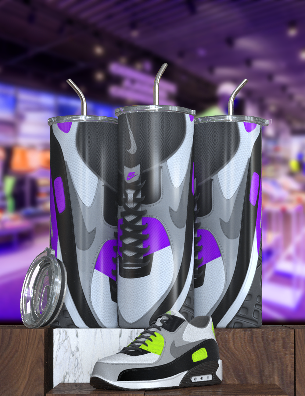 Sneaker Max Skinny 20oz Tumblers