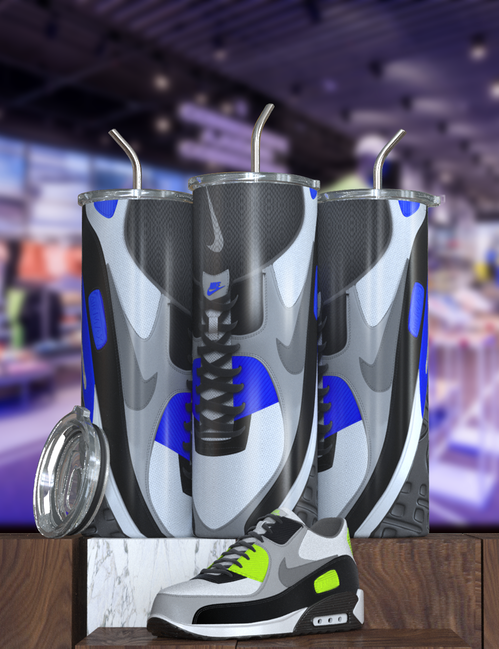 Sneaker Max Skinny 20oz Tumblers