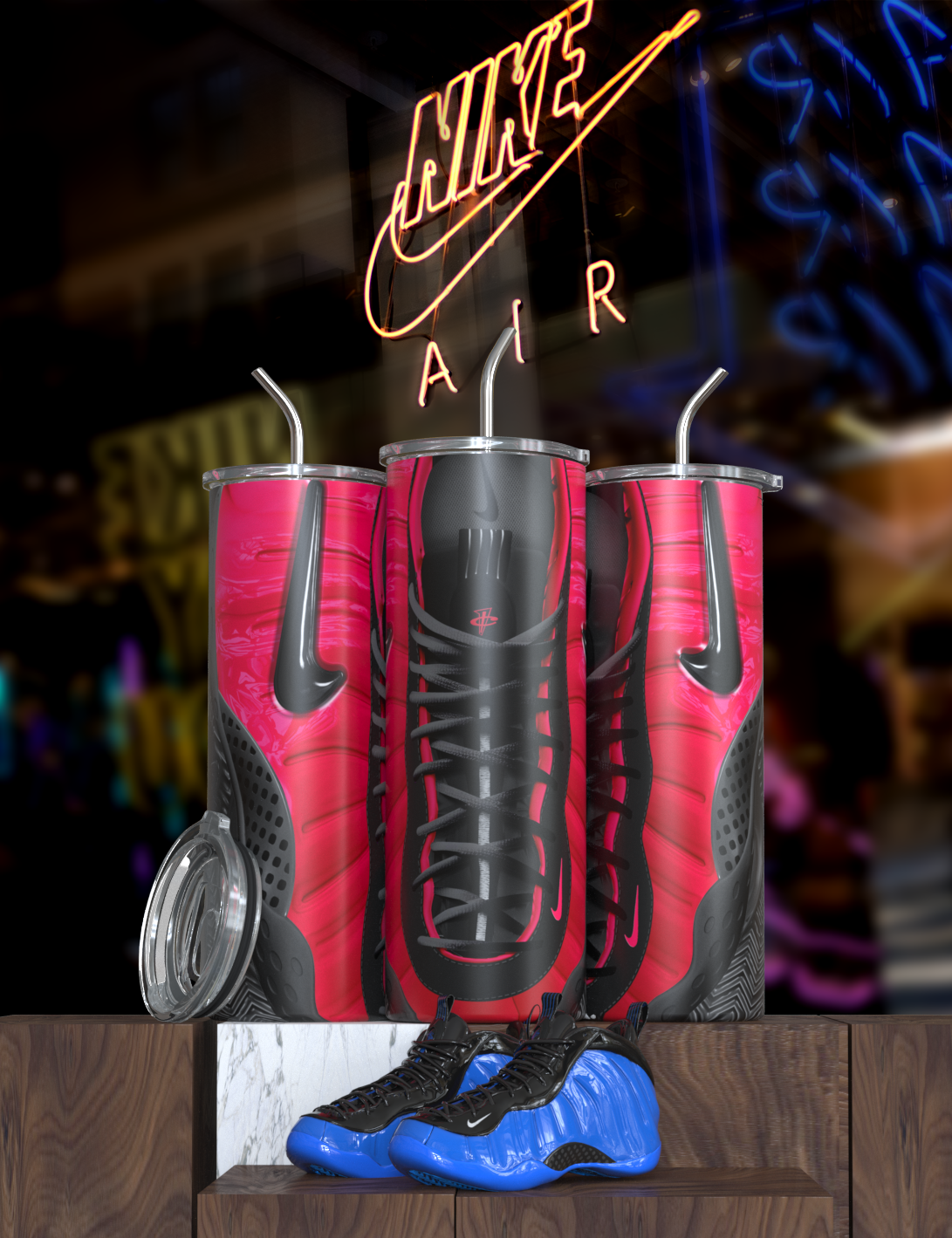 Sneaker Air Skinny 20oz Tumbler