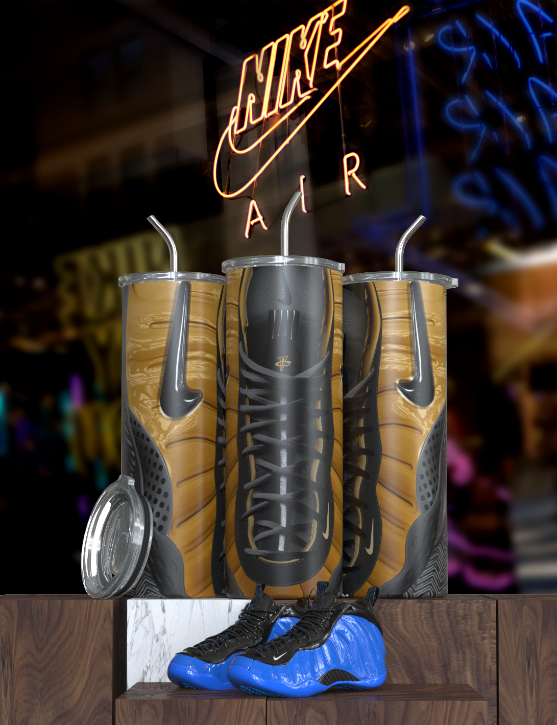 Sneaker Air Skinny 20oz Tumbler