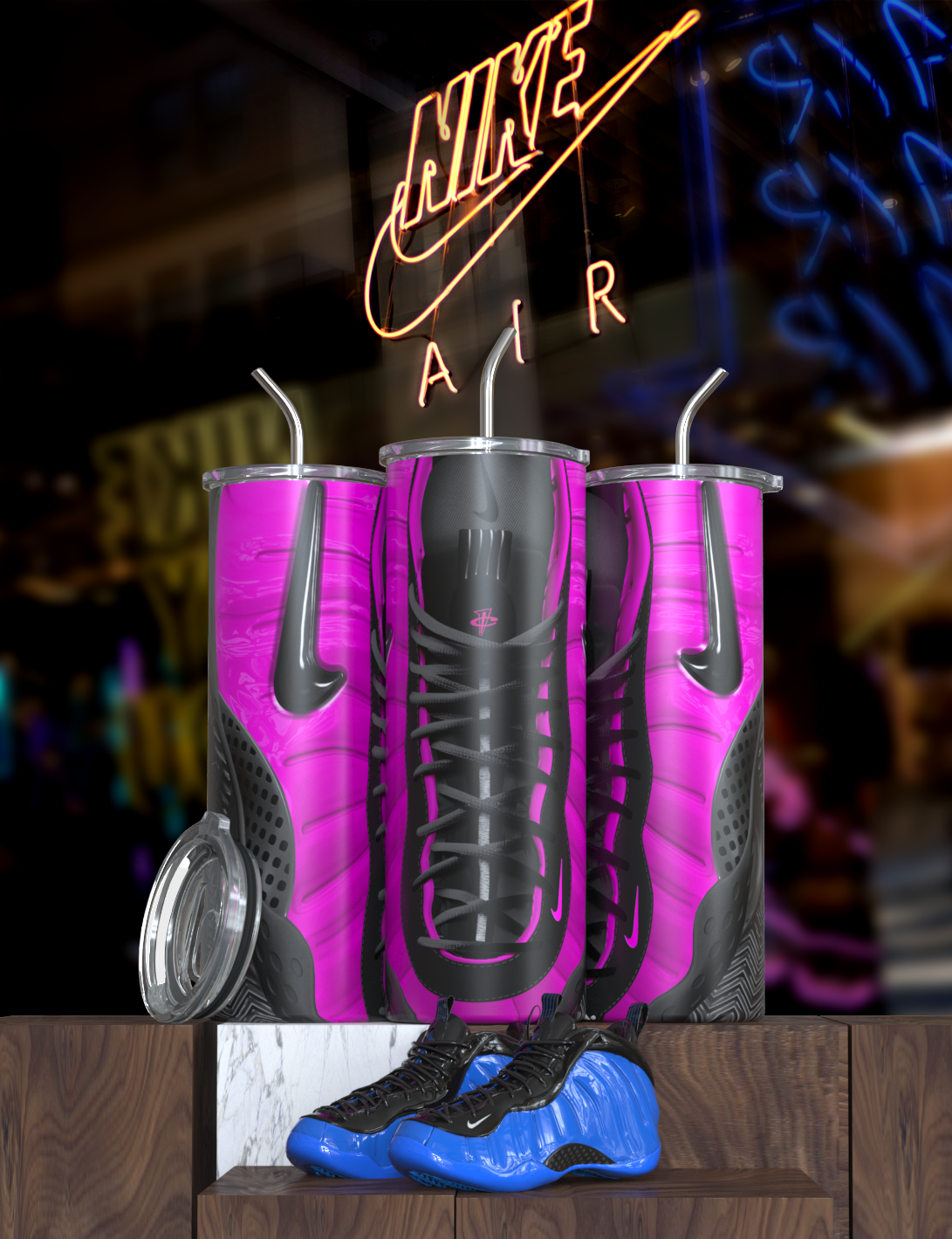 Sneaker Air Skinny 20oz Tumbler