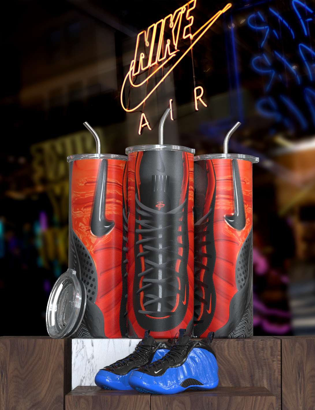 Sneaker Air Skinny 20oz Tumbler