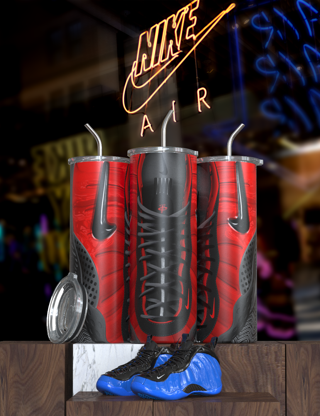 Sneaker Air Skinny 20oz Tumbler