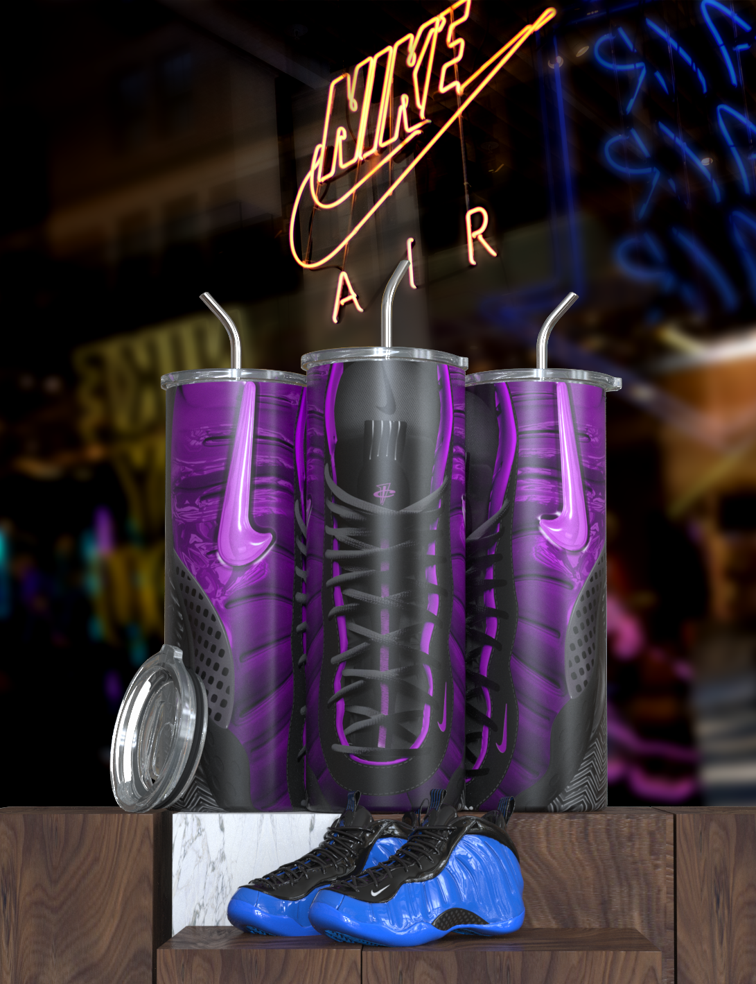 Sneaker Air Skinny 20oz Tumbler