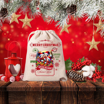 Christmas Santa Sacks for Kids