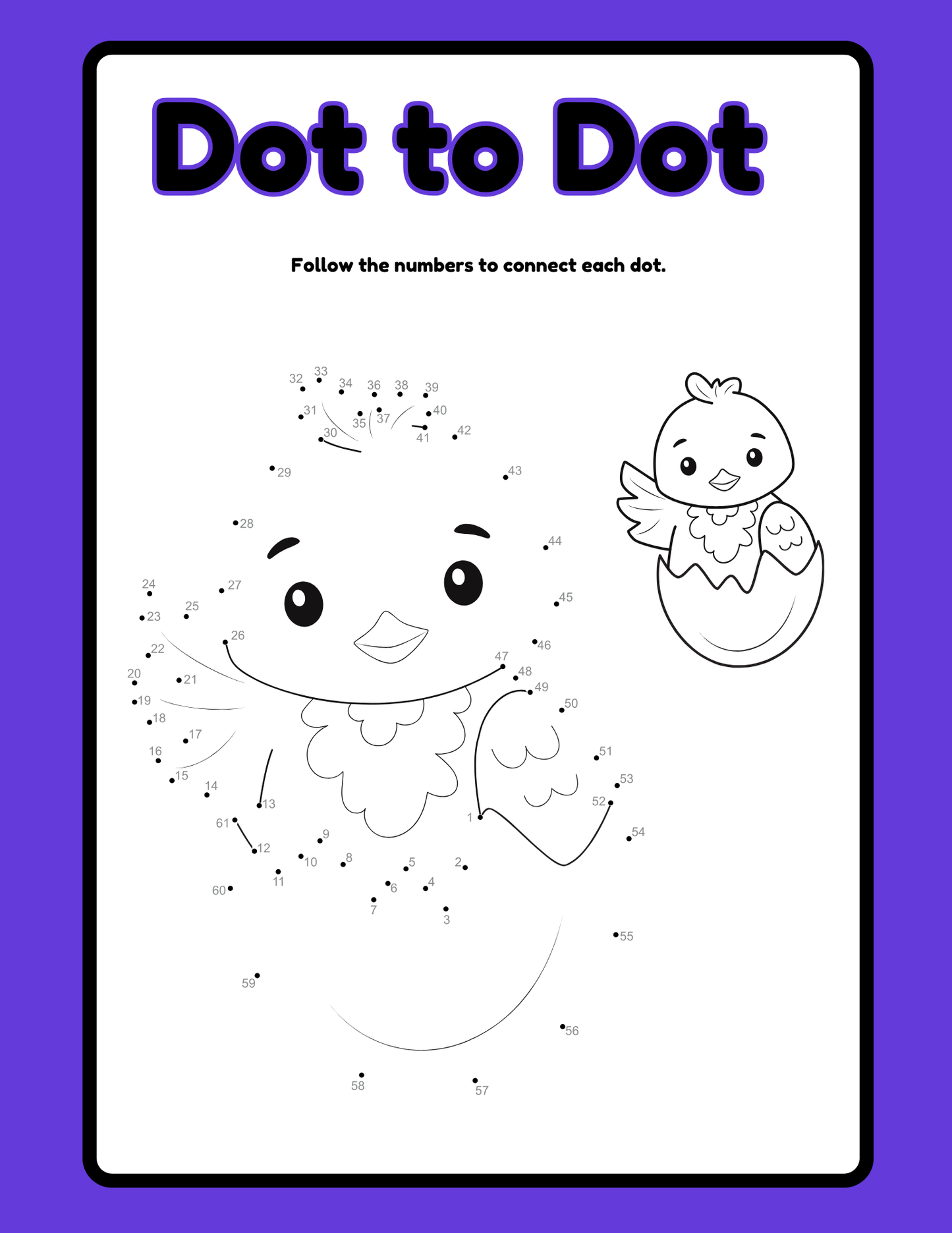 Farm Animal Activity Book Digital Download Template