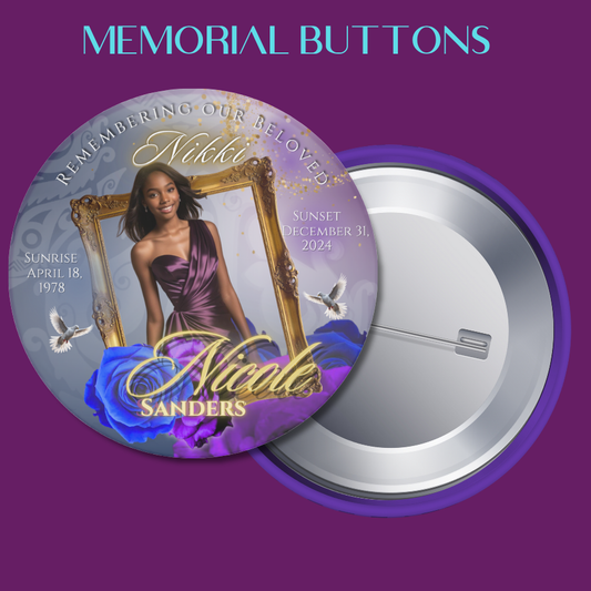 Legacy Studio Add Ons - Memorial Buttons