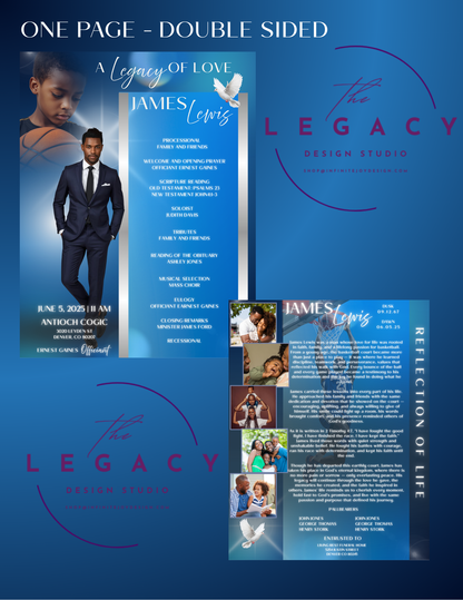 Legacy Studio - Obituary Design Retainer Fee and Consultation