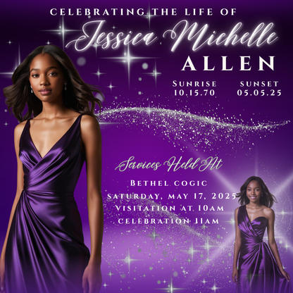 Legacy Studio Funeral Announcement